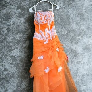 Gorgous Orange Formal Dress
